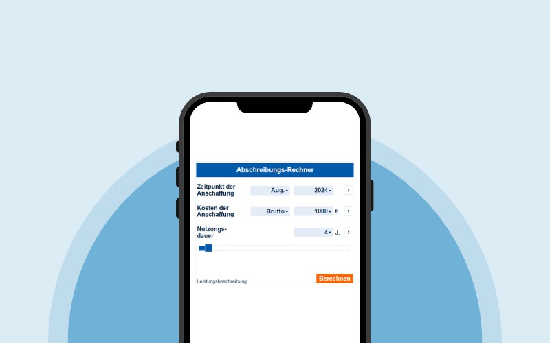 Rechner: Abschreibung
