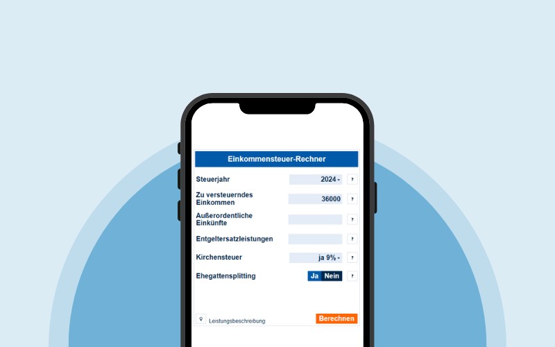 Rechner: Einkommensteuer